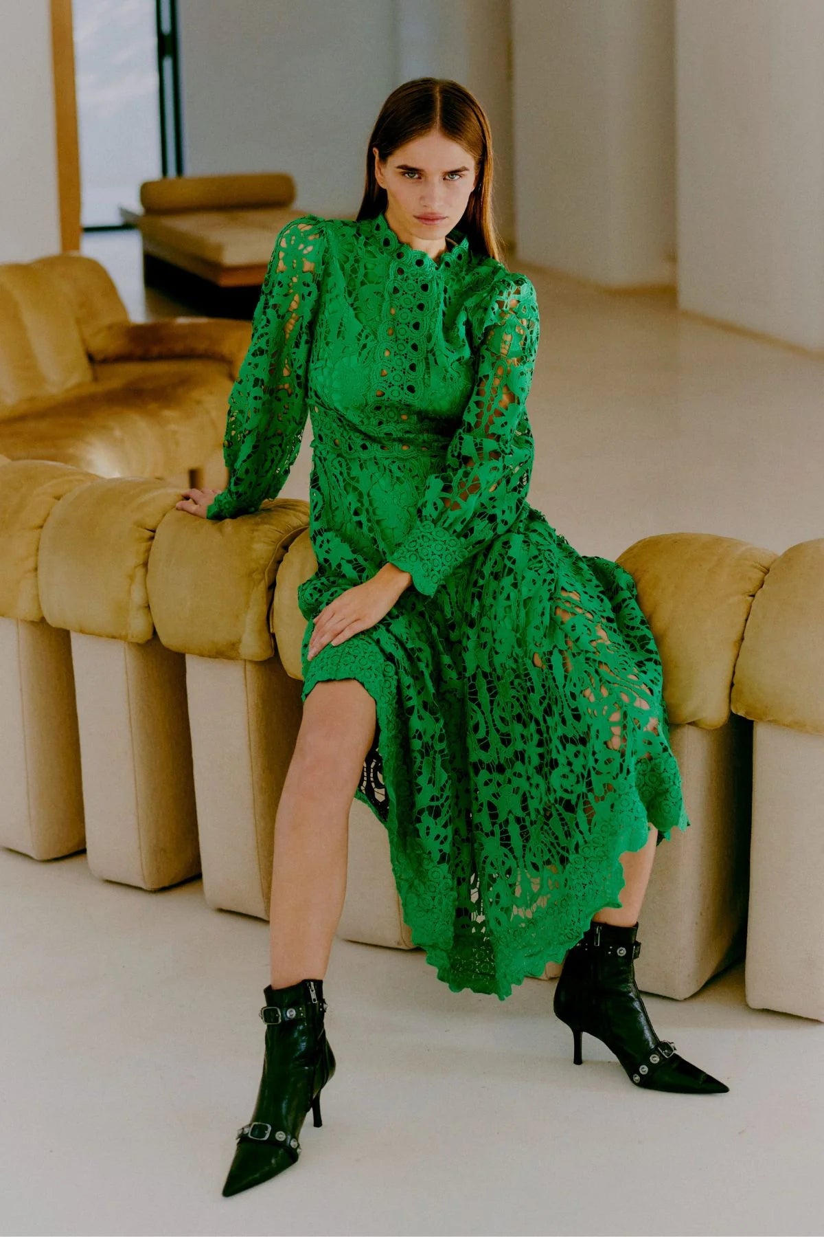 Laly dress green