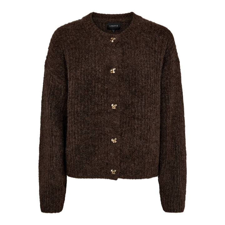 Fro neck cardigan