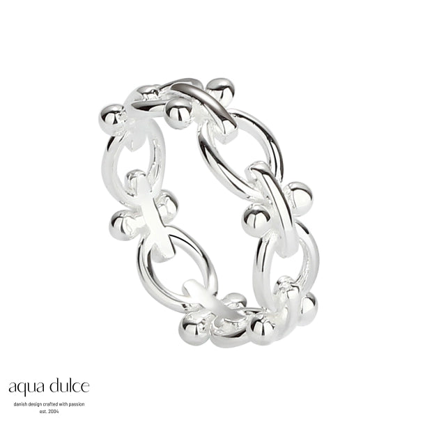 Elipse ringur silvur