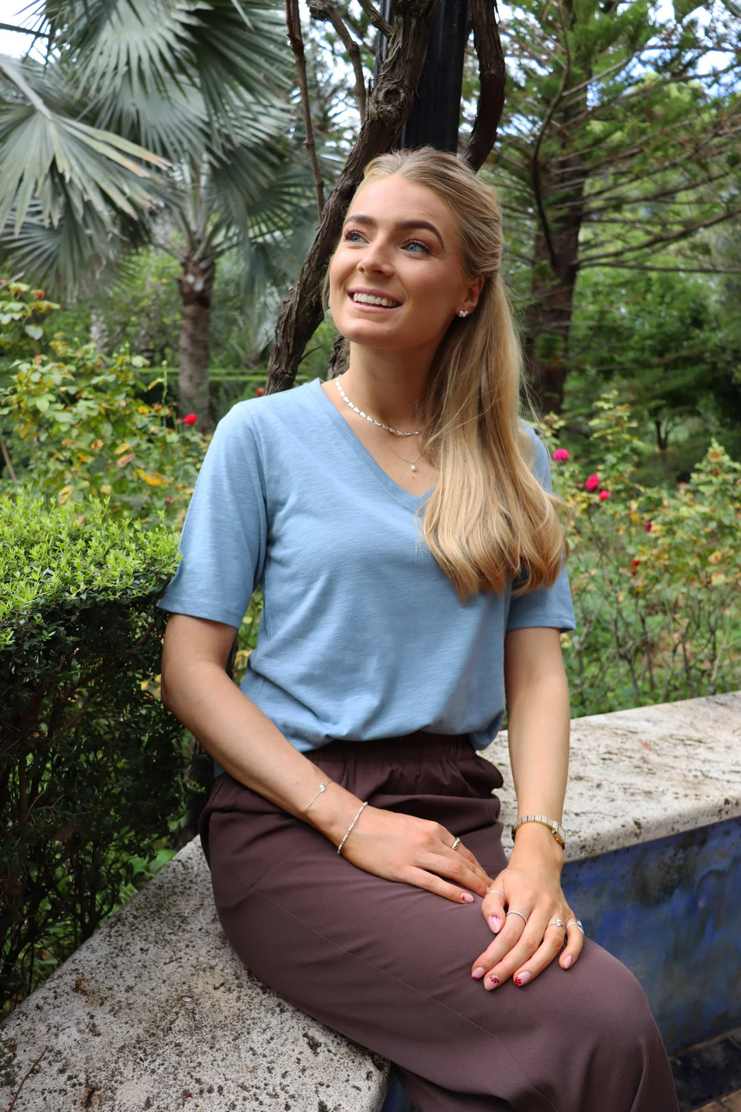 Ulla SS vneck tshirt