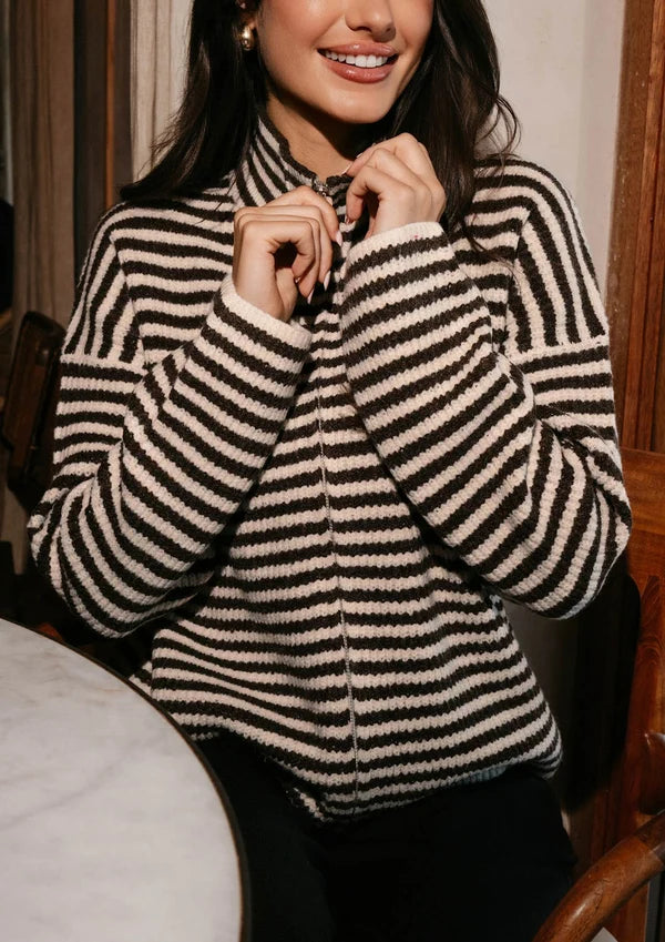 Sara ls zip cardigan