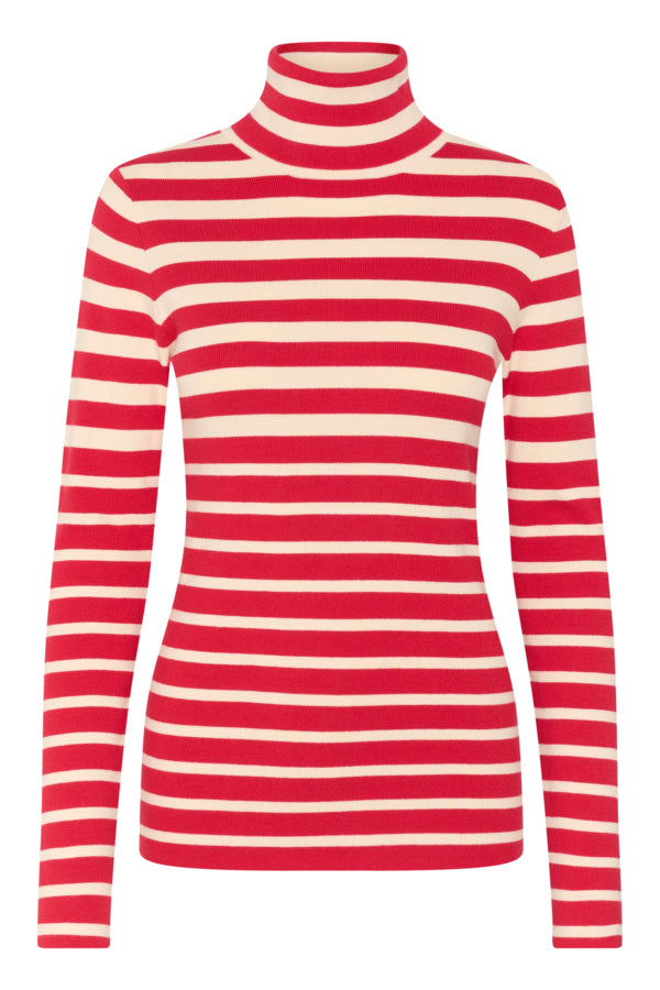 Spina striped rollneck