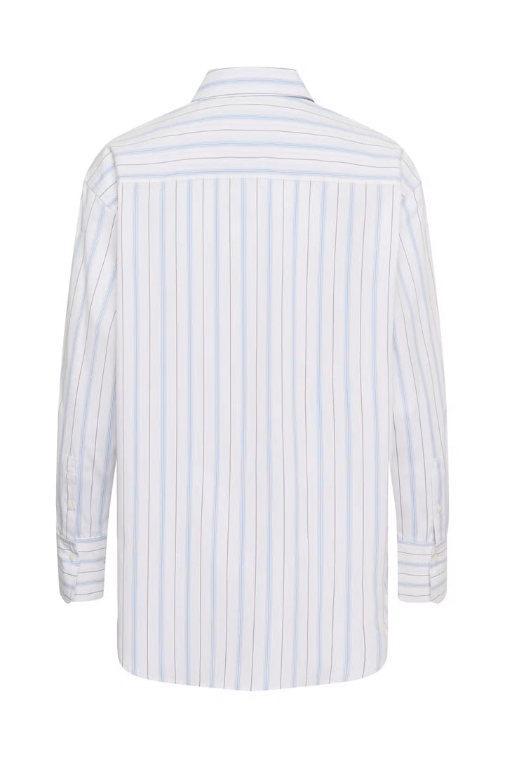 Noelle striped poplin shirt