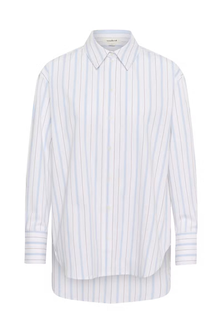 Noelle striped poplin shirt