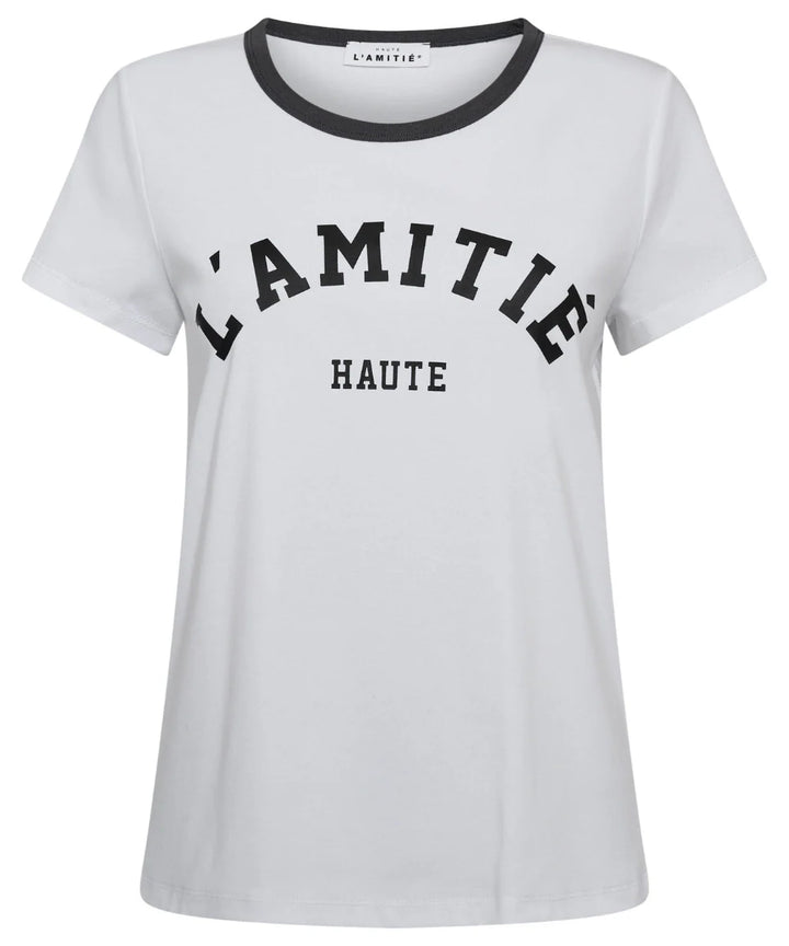 Neckline logo tee