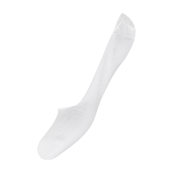 Footies thin cotton white