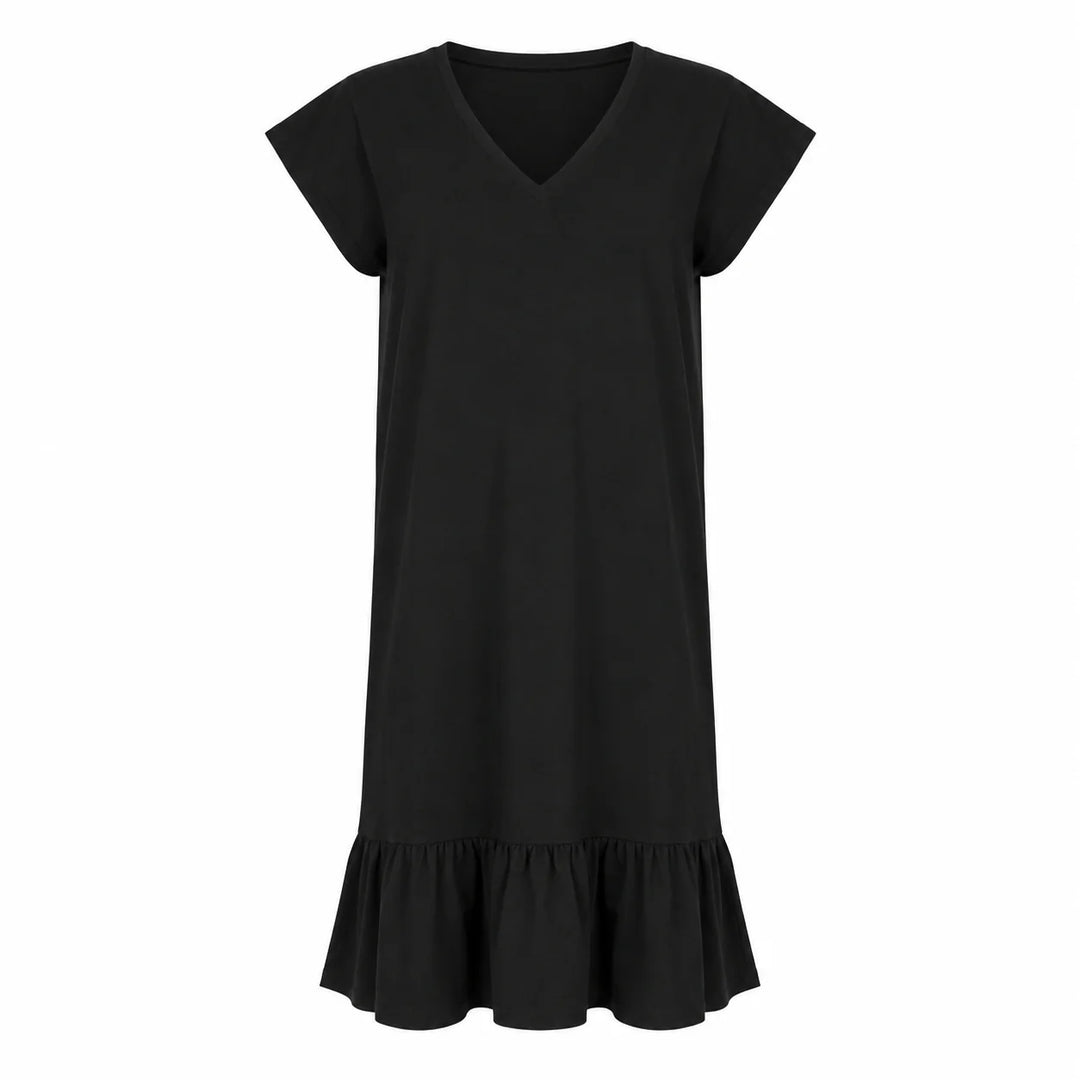 Alma U Tshirt frill dress