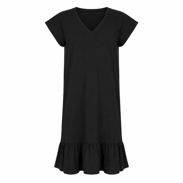 Alma U Tshirt frill dress