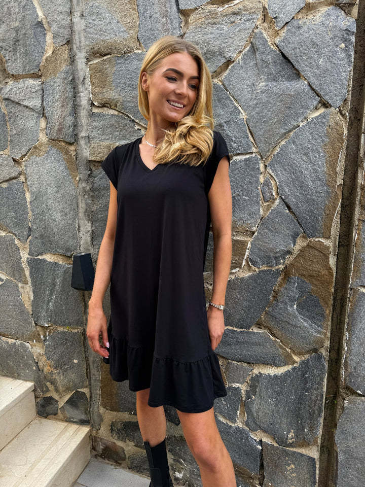 Alma U Tshirt frill dress