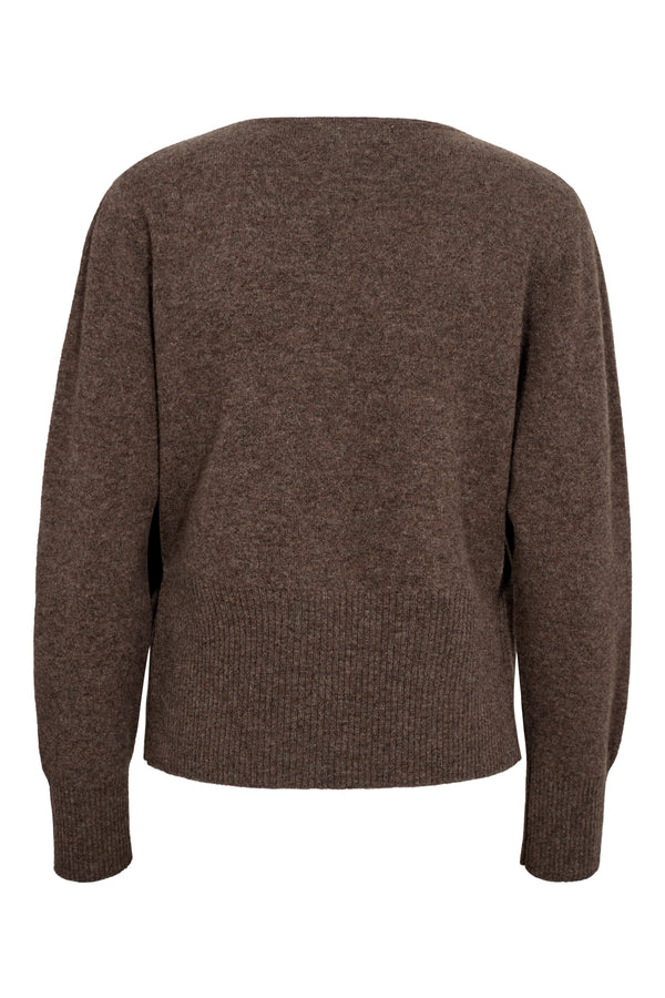 Merino wrap cardigan