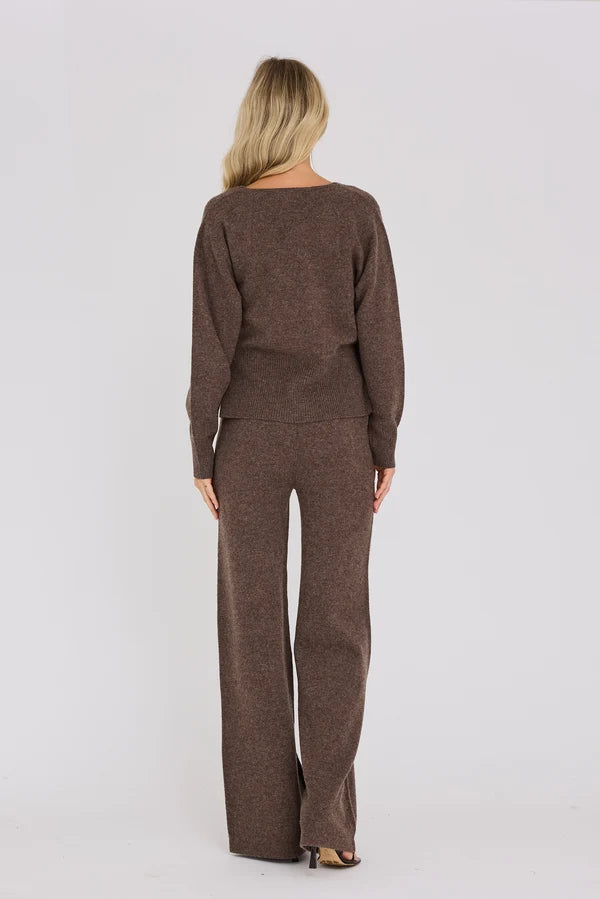 Merino knit pants