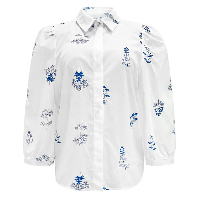 Flora ss blouse
