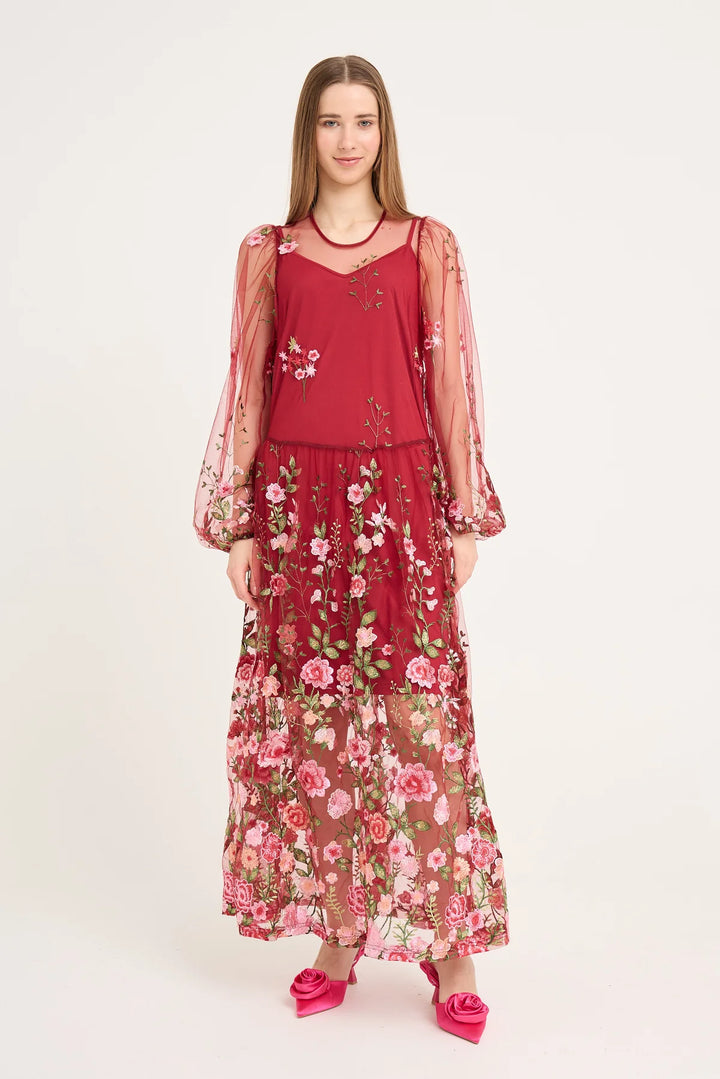 Fuschia dress