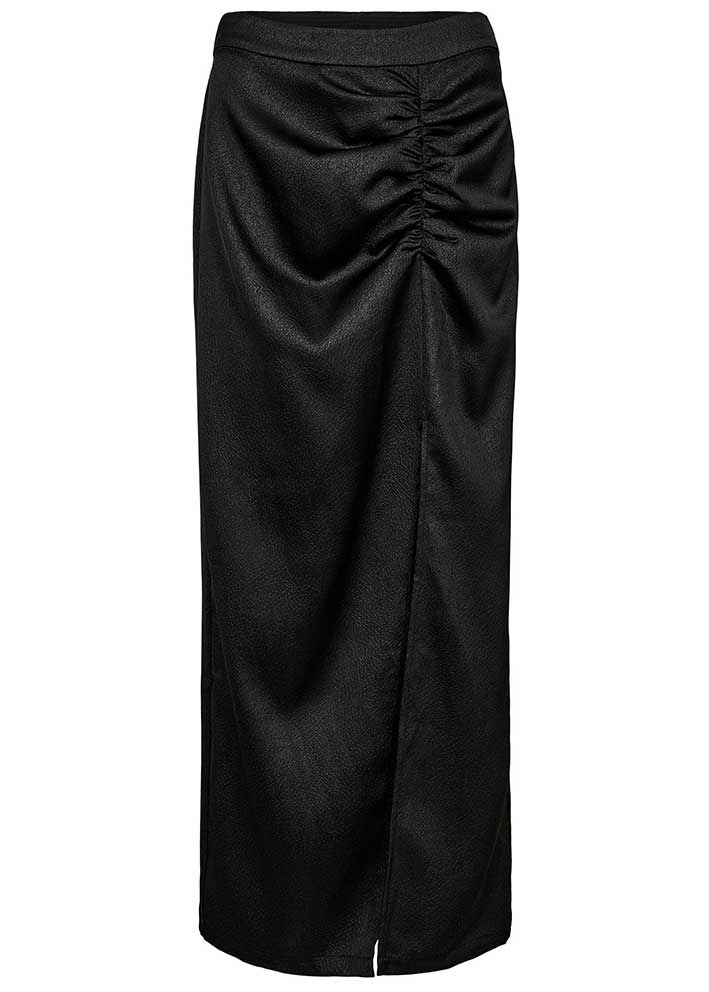 NEw chrisse drape slit skirt