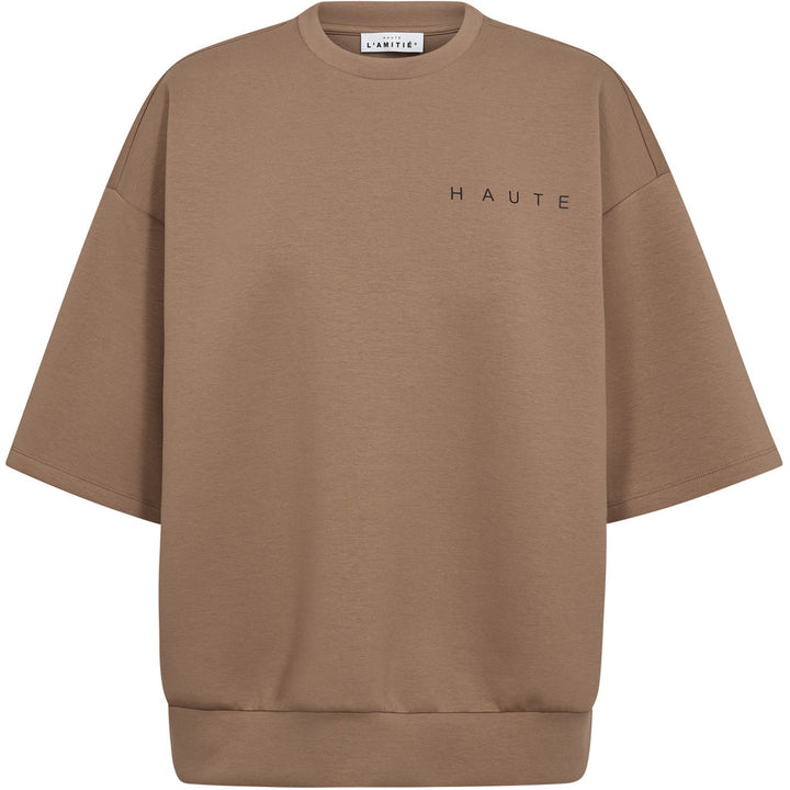 Maxi split ss logo sweat