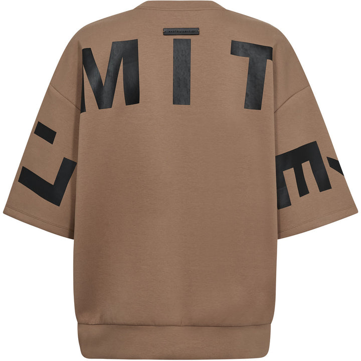 Maxi split ss logo sweat