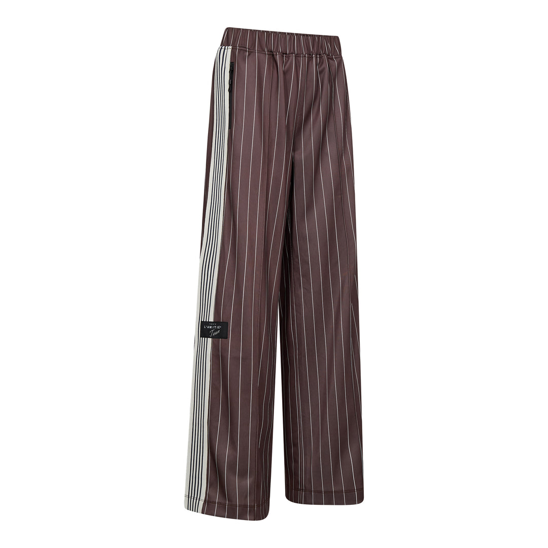 Baggy pin stripe track pants