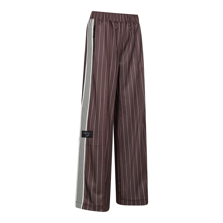 Baggy pin stripe track pants