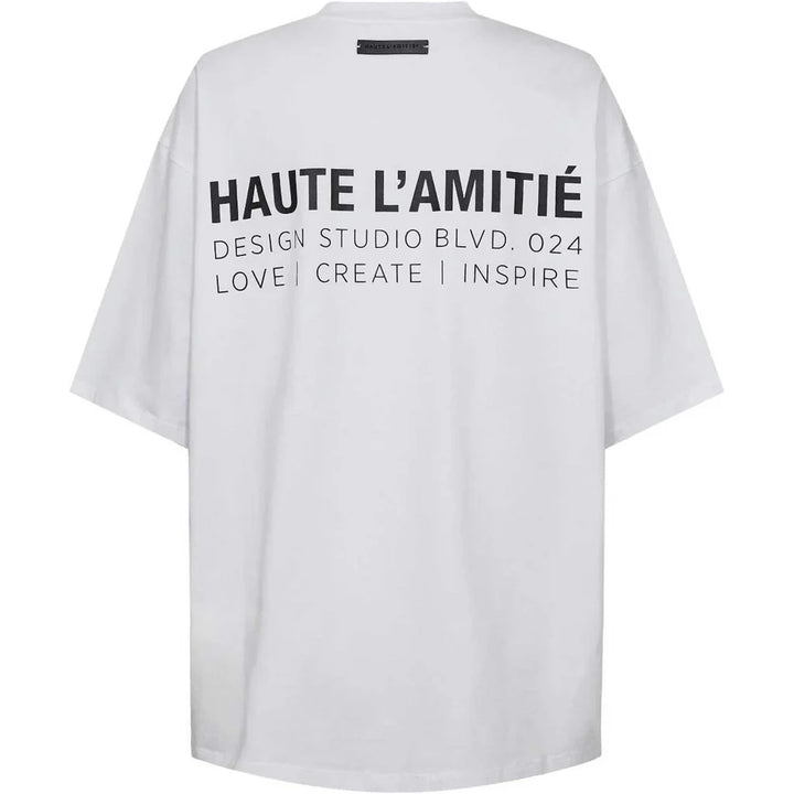 Back logo loose tee