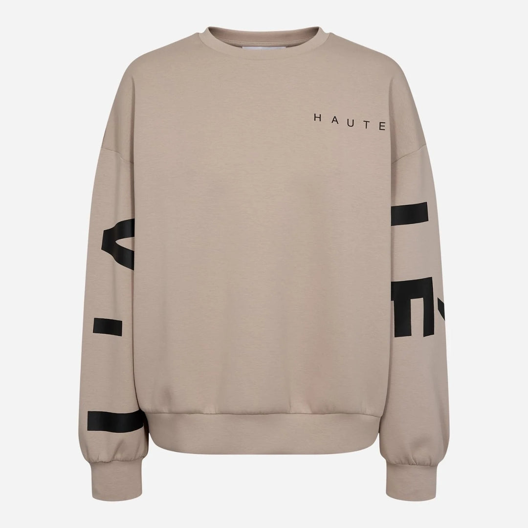 Maxi split logo sweat