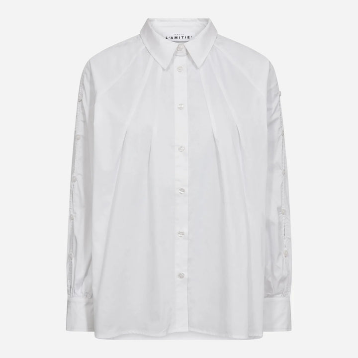 Ori button deco shirt