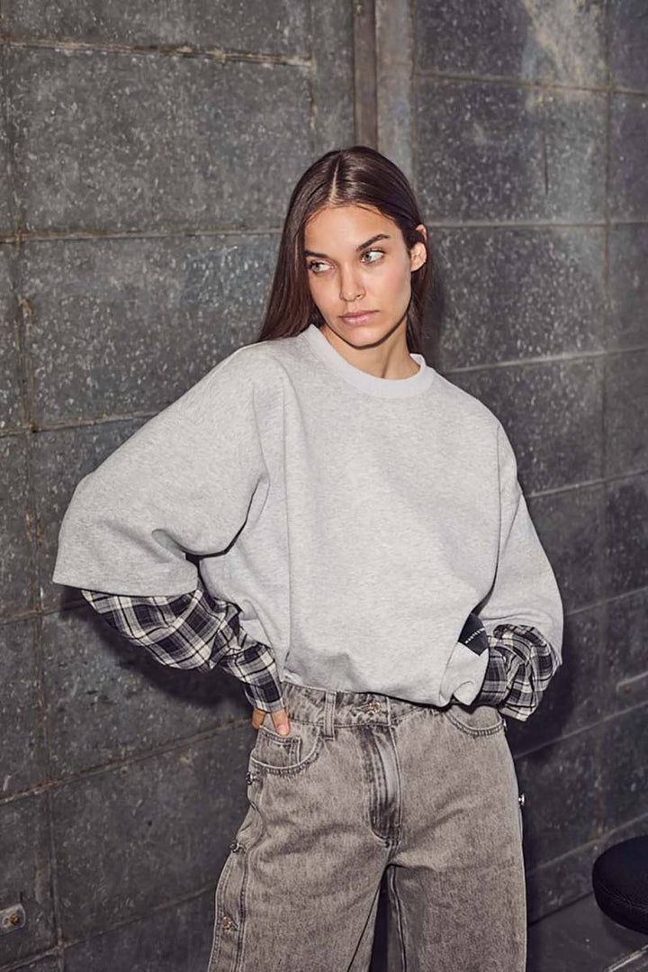 Sweat ls shirt mix