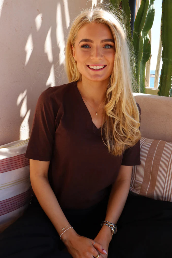 Ulla ss vneck tshirt