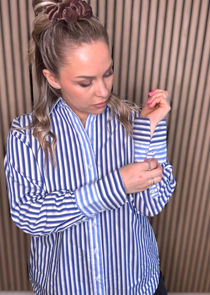Lark mix stripe shirt