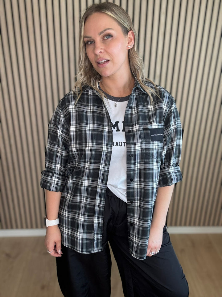Haute check shirt
