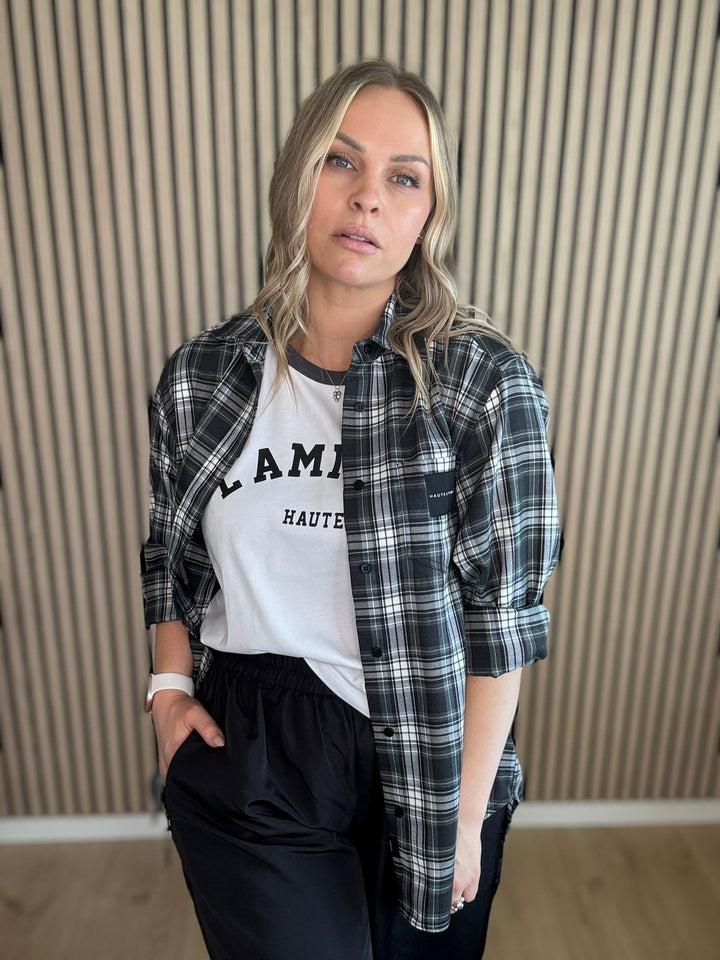Haute check shirt