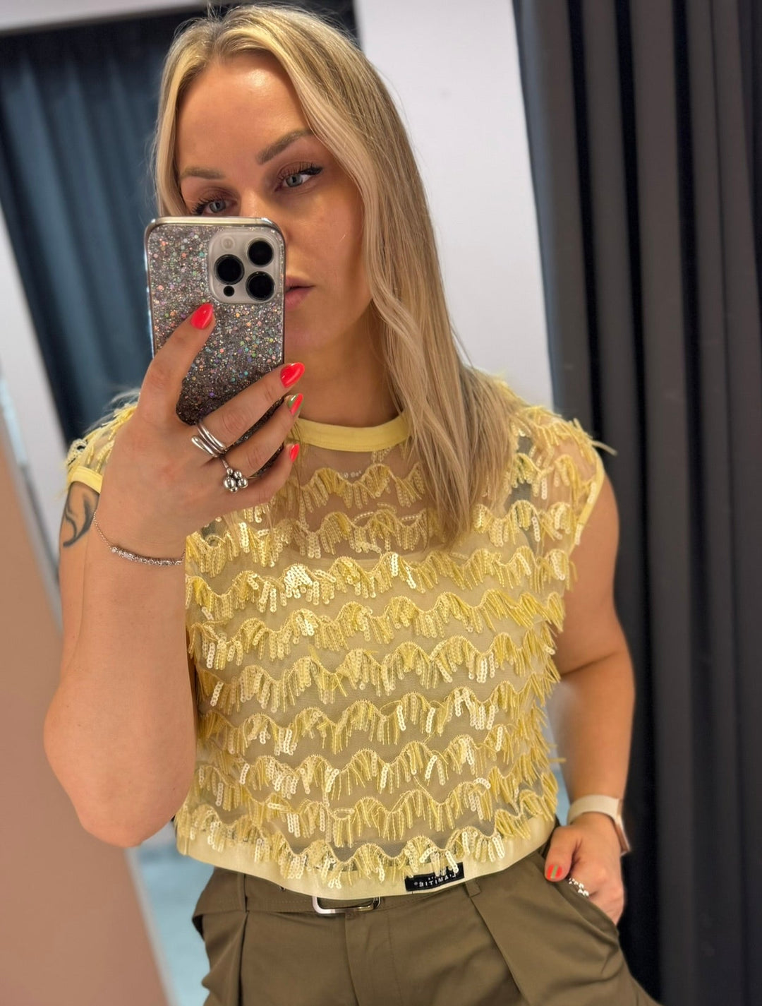 Limone crop top