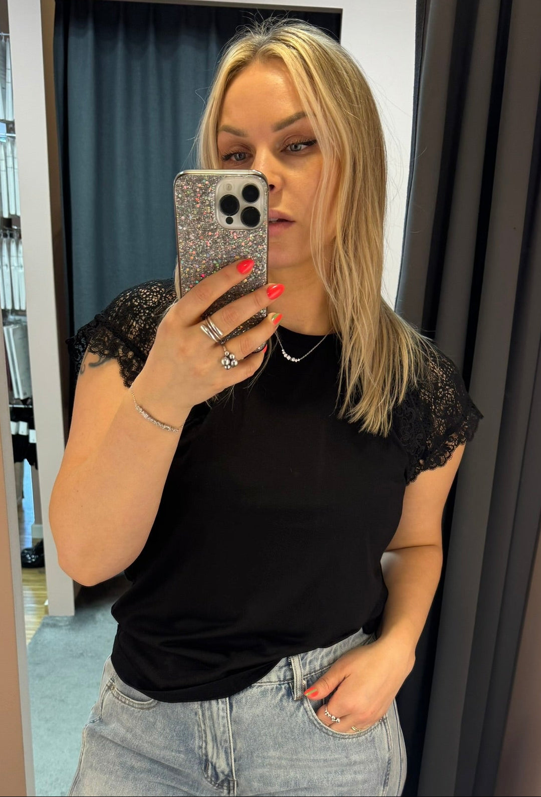 Milla lace t-shirt