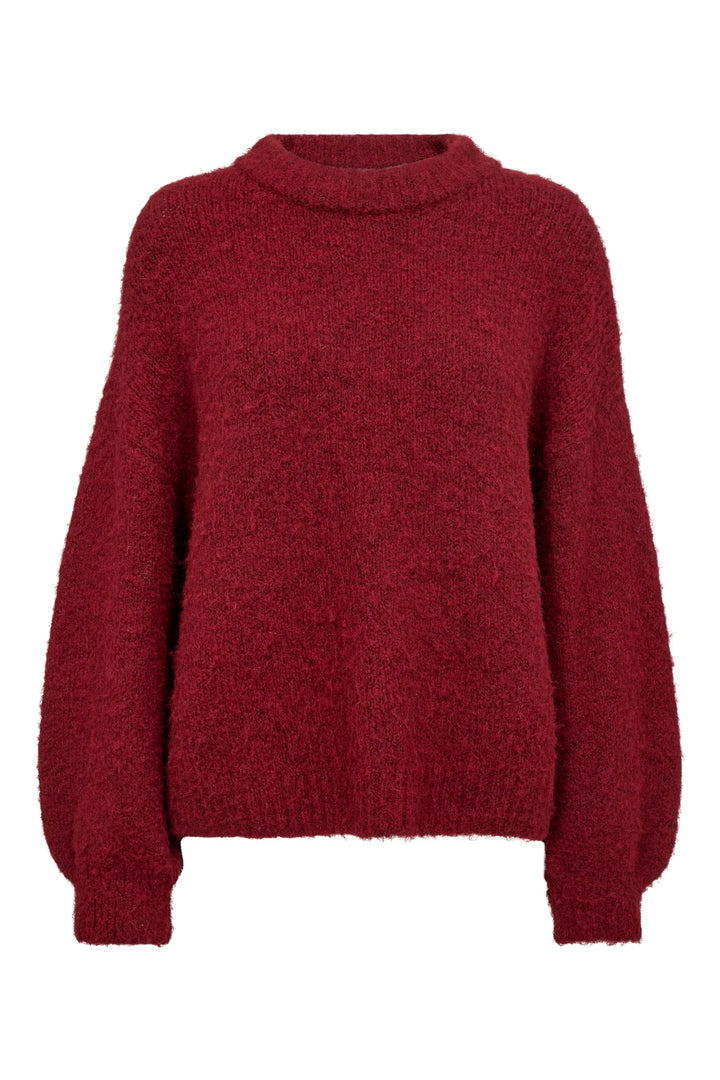 Patrisia solid knit pullover