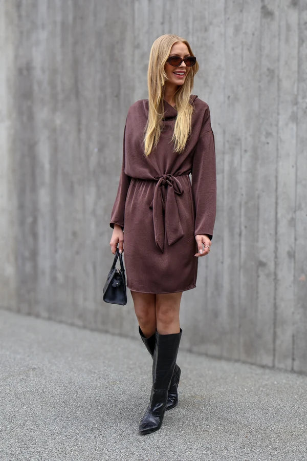 Sinda drape dress