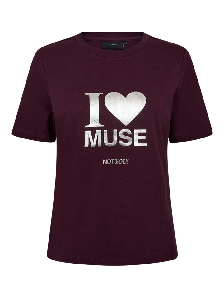 Muse tee front print