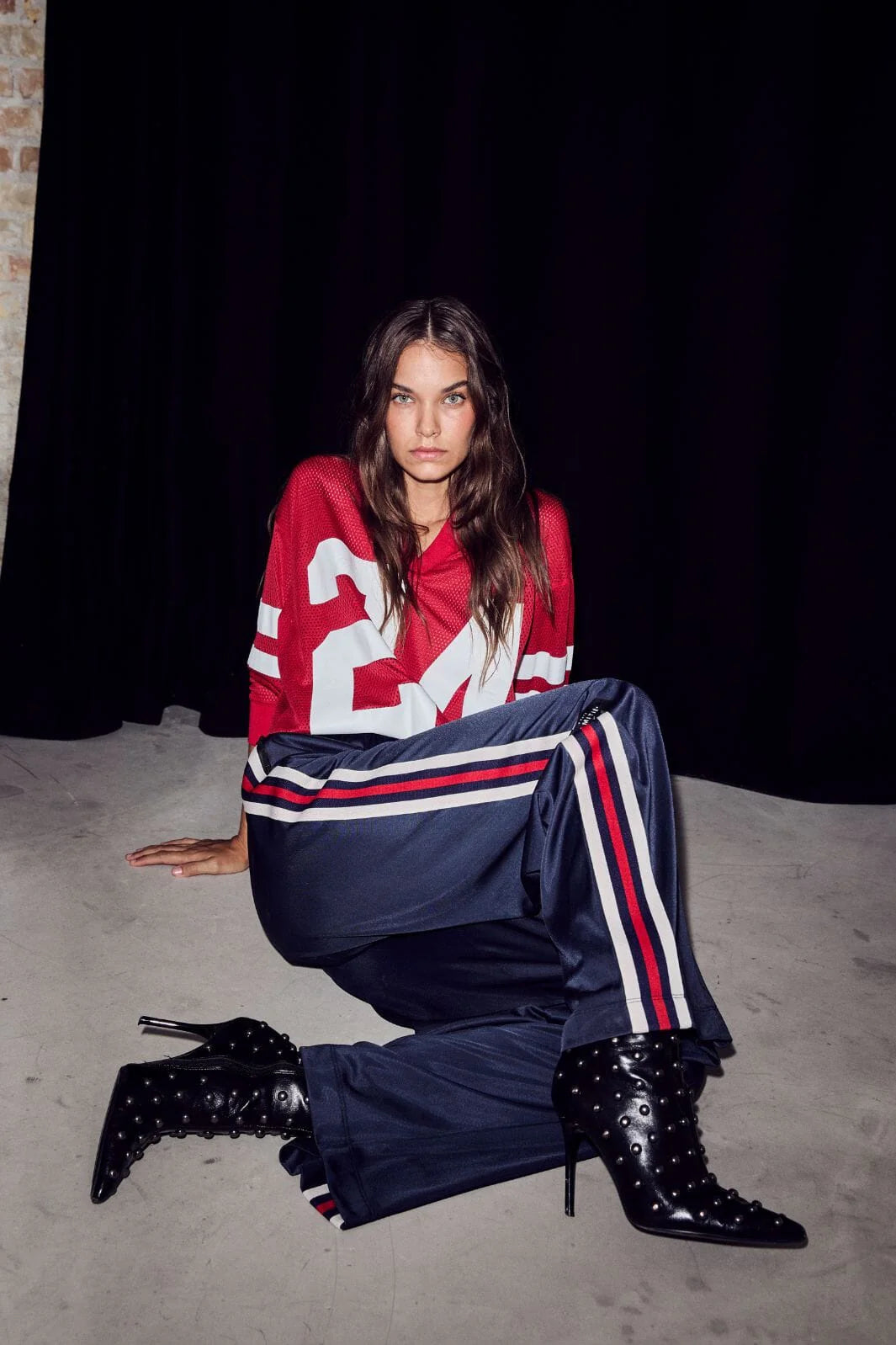 Baggy rn logo track pant