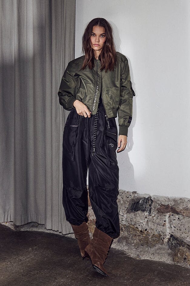 Cargo zip pocket pant