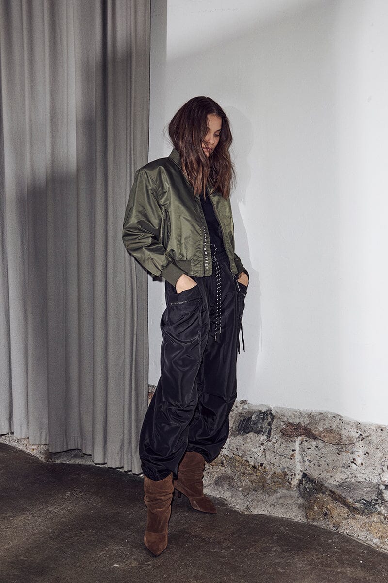 Cargo zip pocket pant