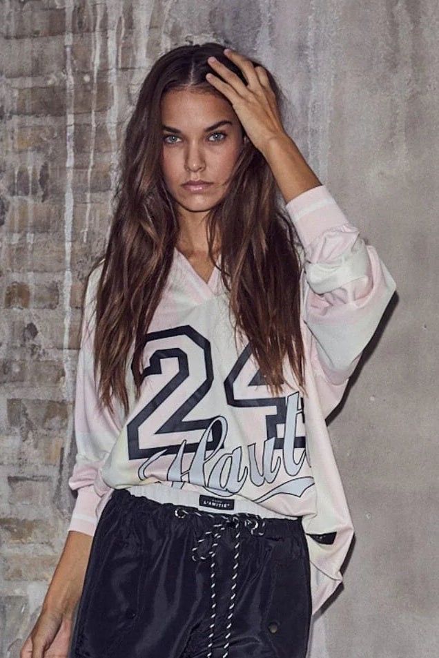 Haute 24 stripe  blouse