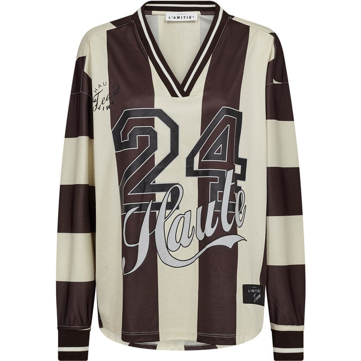 Haute 24 stripe  blouse