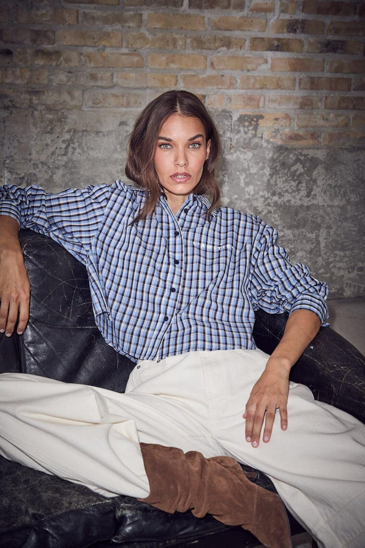 Isolde check shirt