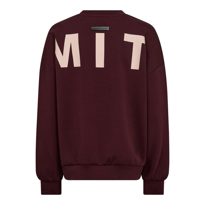 Maxi split logo sweat