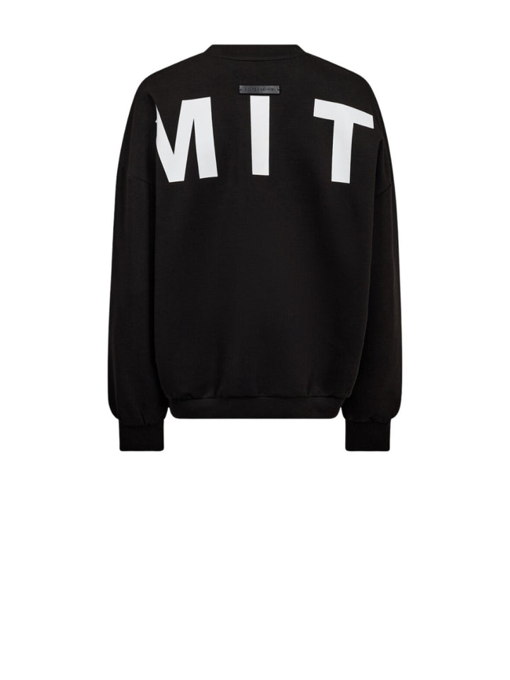 MAxi split logo sweat