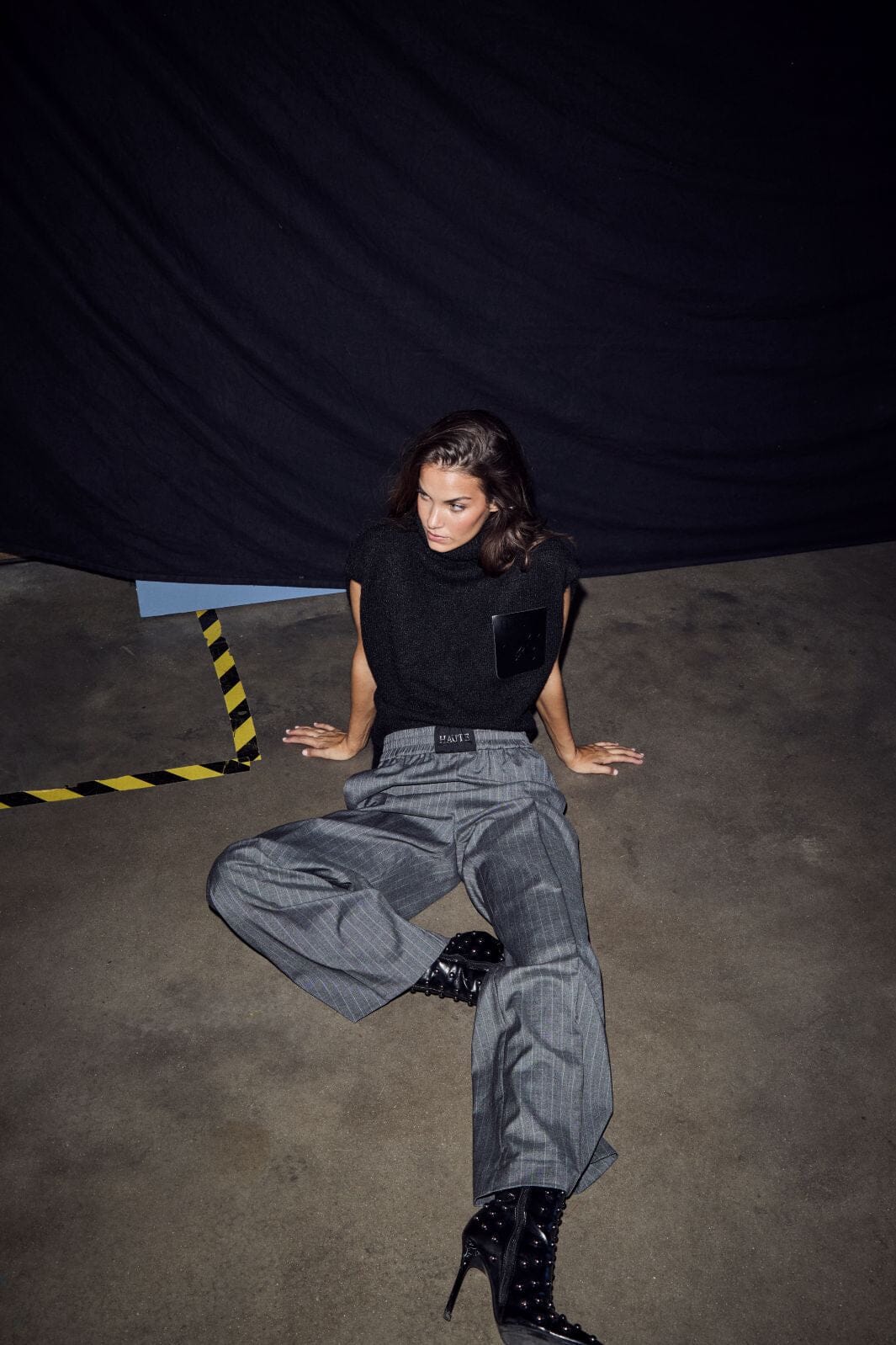 Pin tailor track pant